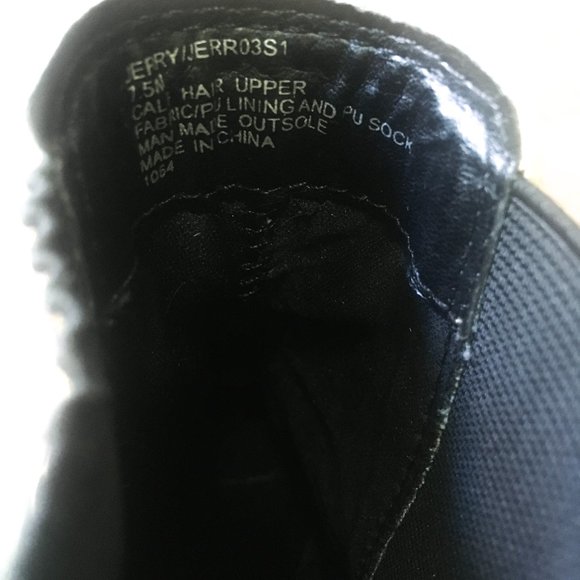 Steve Madden Jerry Leopard Calf Pointed Toe Ankle Boots/Booties - Size 7.5 - Picture 9 of 9